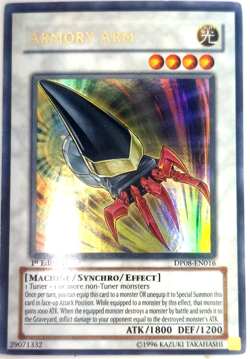 Yugioh Armory Arm DP08-EN016 Trading Card Game CCG TCG 1st Ed. - Image 1