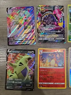 NM/LP Pokemon 10 Card Vintage | Ultra Rare | Full Art | V | GX Lot See Pics (F) - Image 2