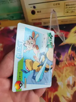 Pokemon Karte Card Ex 6 Secret Rare Carddass Vending Meowth Beedrill japanese NM - Image 4