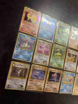 Vintage Japanese Pokemon Card Collection Holo Rares 1996 - Image 2
