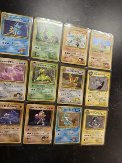 Vintage Japanese Pokemon Card Collection Holo Rares 1996 - Image 3
