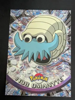 Pokemon Topps #138 Omanyte Non-Holo Vintage Trading Card - Image 1