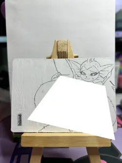 Magic-MTG/Altered/Island/ Vaporeon Hand-Drawn card - Image 2