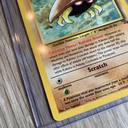 Kabuto First Edition NM Non-Holo Vintage Card 50/62 Pokemon WOTC Fossil 1999 - Image 3