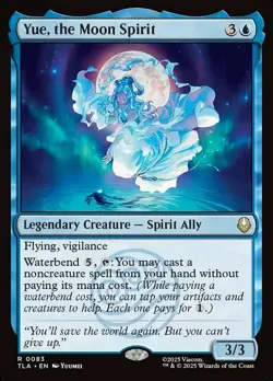 x1 Yue, the Moon Spirit - Foil R MTG Avatar: The Last Airbender M/NM, English - Image 1