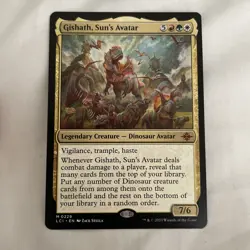 Gishath, Sun's Avatar Magic The Gathering Lost Caverns of Ixalan #0229 NM - Image 1