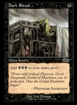 Urza's Saga #127 Dark Ritual - Image 1