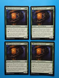 MTG 4x Tangleclaw Werewolf x4 LP Eldritch Moon Magic Playset - Image 1