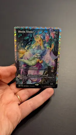 Bloom Tender (0400) (Showcase) (Fracture Foil) Lorwyn Eclipsed MTG - Image 1