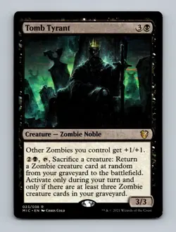 Tomb Tyrant Commander: Innistrad: Midnight Hunt Non-Foil MTG NM - Image 1