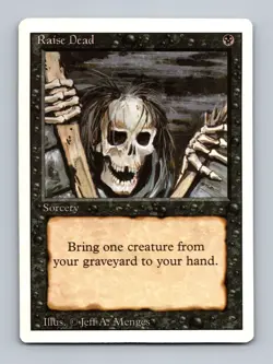 Raise Dead Revised Edition Non-Foil MTG LP - Image 1