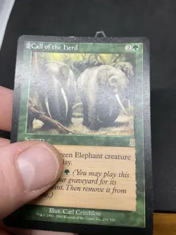 Call of the Herd Odyssey Regular MTG #231 HP - Image 5