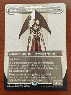 Elesh Norn, Mother of Machines (Concept Praetor) Phyrexia All Will Be One MTG NM - Image 1