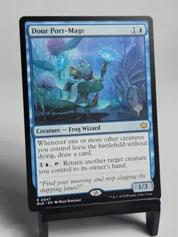 Magic The Gathering - Promo Pack: Bloomburrow - Dour Port-Mage - Image 1