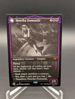 MTG Henrika Domnathi Henrika, Infernal Seer Innistrad: Double Feature 386... - Image 1