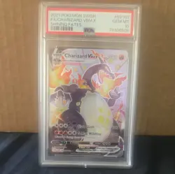 Pokemon TCG Charizard VMAX Shining Fates Sv107/Sv122 Holo Shiny Holo Rare - Image 1