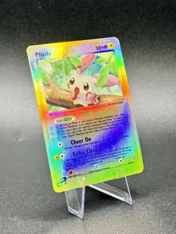 Plusle 8/97 Reverse Holo Pokemon EX Dragon 2003 Vintage LP - Image 1