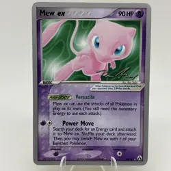 Mew ex - 2007 (Tom Roos) 88/92 World Championship Decks Regular Psychic Pokemon - Image 1