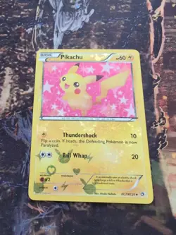 1x Pikachu RC7/RC25 Legendary Treasures Radiant Collection Pokemon LP - Image 1