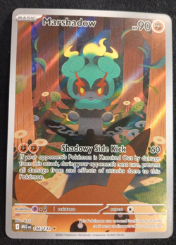 Pokemon TCG Mega Evolution Marshadow 146/132 Illustration Rare English NM - Image 1