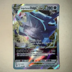 Pokemon TCG Origin Forme Dialga VSTAR Sword & Shield - Astral Radiance 114/189.. - Image 1
