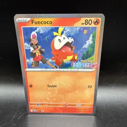 Fuecoco Horizons The Series Black Star Promo Holo Pokemon - NM/MINT - Image 1