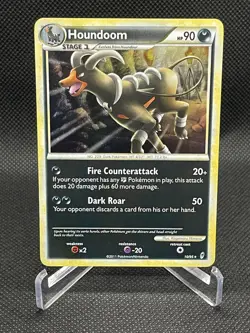 Pokemon TCG Houndoom 10/95 Call of Legends Holo-NM - Image 1