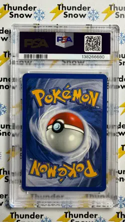 ⚡❄ 2005 Pokemon EX Deoxys #32 Grumpig Reverse Foil Stamp PSA 7 - Image 2