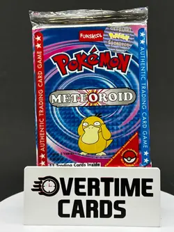 2003 Pokemon Funskool Meteoroid Sealed Pack - Psyduck Pack Art - Image 1