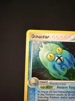 Pokemon TCG Omastar EX Legend Maker 23/92 Reverse Holo Rare - Image 2