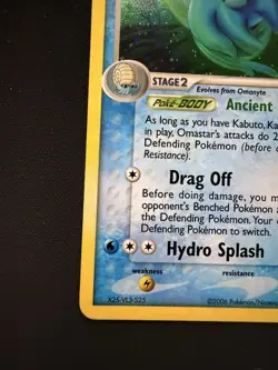 Pokemon TCG Omastar EX Legend Maker 23/92 Reverse Holo Rare - Image 5