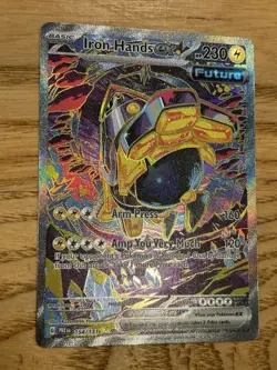 Pokemon TCG Prismatic Evolutions Iron Hands EX 154/131 IR - Near mint - Image 3