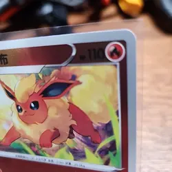 Pokemon TCG S-Chinese Flareon 0410/14 CBB2C Gem Pack Vol 2 Masterball Holo NM/M - Image 3