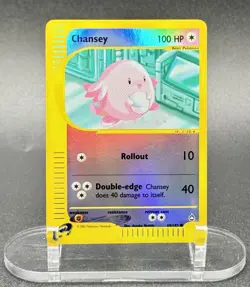Chansey 69/147 Reverse Holo Pokemon Aquapolis 2002 Wotc Vintage NM - Image 2