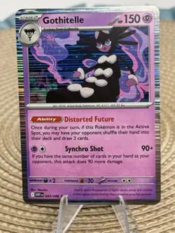 Pokemon TCG White Flare 043/086 - Gothitelle - Holo Rare NM - Image 1