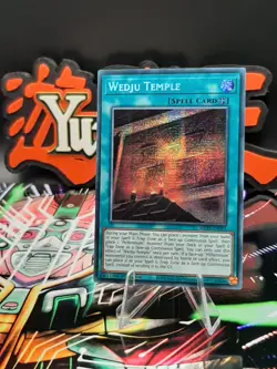 Yu-Gi-Oh! Wedju Temple MP25-EN091 Secret Rare 1st Ed NM - Image 1