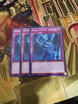 3X Angel Statue - Azurune - MP22-EN044 - Common - 1st Edition NM Yugioh - Image 1