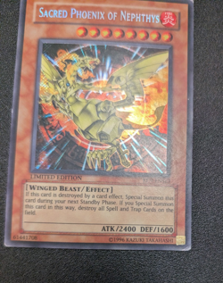 Sacred Phoenix of Nephthys EEN-ENSE3 Secret Rare Limited LP- - Image 5
