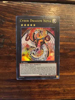 Yu-Gi-Oh TCG Cyber Dragon Nova SDCR-EN038 Ultra Rare 1st Edition - Image 1