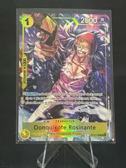 One Piece TCG Donquixote Rosinante OP12-108 Promo Illustration Box Vol.6 - Image 1