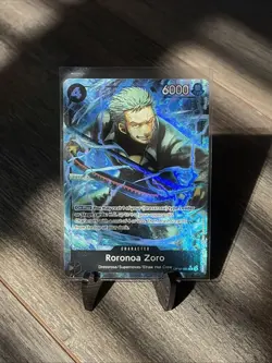 Roronoa Zoro OP10-095 R - Alt Art One Piece TCG (The Best of Vol.2 set) English - Image 1