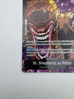 One Piece OP13-084 St.Shepherd Ju Peter Elders Alt English Carrying on His Will - Image 4