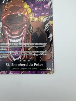 One Piece OP13-084 St.Shepherd Ju Peter Elders Alt English Carrying on His Will - Image 5