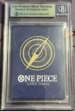 2022 One Piece Romance Dawn Nami Errata (up to 1) OP01-016 BGS 10 Pristine - Image 2