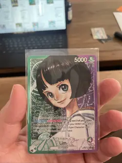 Lim (Parallel) (Alt) OP09-022 LEADER Emperors in the New World One Piece CCG NM - Image 1