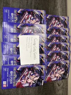 One Piece TCG: The Azure Sea's Seven Sleeved Booster OP-14 English (Lot Of 12) - Image 1