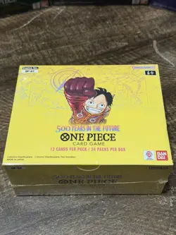 One Piece 500 Years in the Future Booster Box Op-07 Sealed/Mint Unopened - Image 1