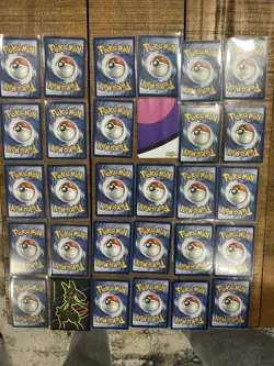 Pokemon Card lot of 30 Full Art, Holos, Multiple Sets - Image 2