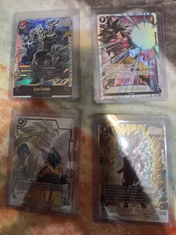 Dragon Ball Super TCG- SR+ 4 CARDS SHOWN - MINT CONDITION - Image 1