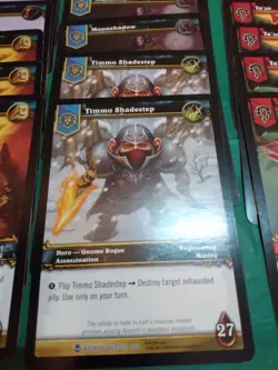 WoW World of Warcraft TCG Heroes of Azeroth 25 Oversized Hero Cards w/Duplicates - Image 5